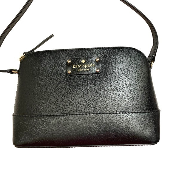 Kate Spade Black Small Dome Crossbody Bag